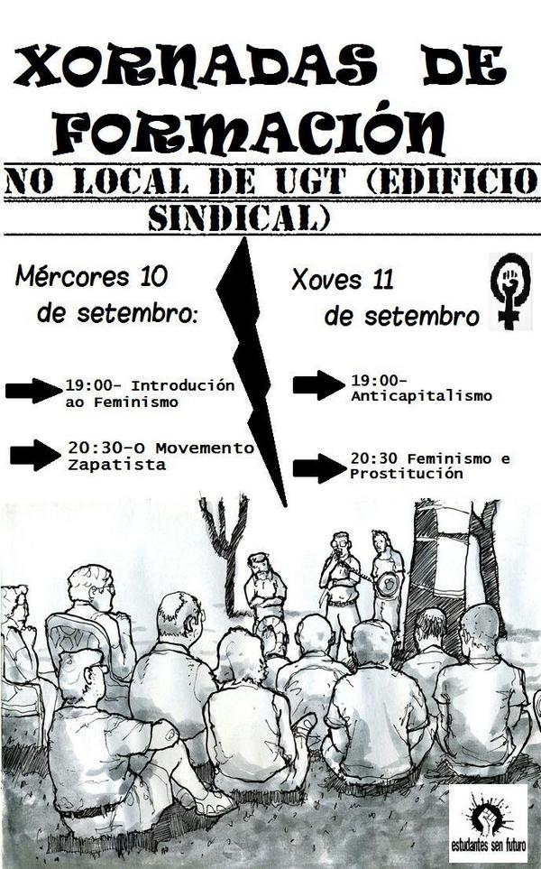 EsFCarba's tweet photo. Todo un éxito as charlas de hoxe! Sen dúbida todxs nos formamos e debatemos moito! Mañá máis e mellor! http://t.co/kuo1xccoZY