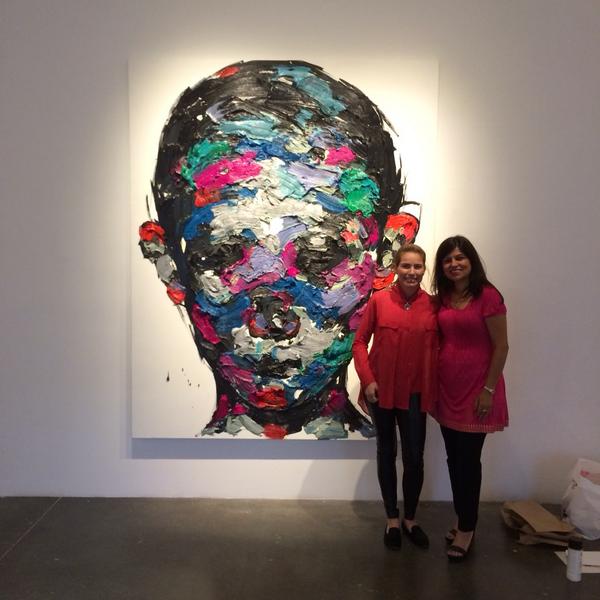 hollyhager1's tweet image. Sneaking an early peak at #KwanghoShin&apos;s new show at #UnixGallery--opens tomorrow on til Oct 10. Must see!!