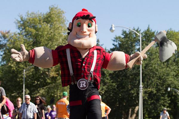ottawahumane's tweet photo. Thank you to the @REDBLACKS cheer team & Big Joe for cheering on the amazing participants at this year's #OHSwalkrun! http://t.co/AWaNScL7Tt