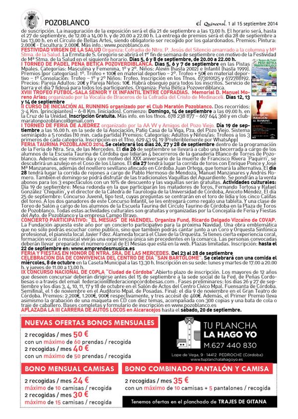 CONCIERTO PARTICIPATIVO: "EL MESÍAS” DE HÄENDEL de la Fund. Ricardo Delgado de COVAP. + info:elquincenaldelospedroches.es/pozoblanco/