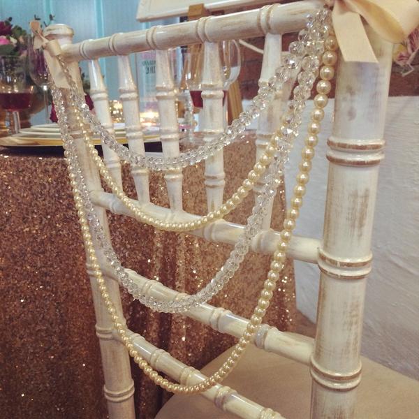 PuddingBridge's tweet image. #weddinghour looking to add fabulousness to your chairs? These could be just the thing!