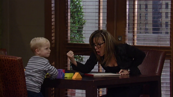 fyeahGH's tweet photo. lol this is a funny cap. #grandmaLEX & @attaboyMorgan #gh http://t.co/lICkqDSCoZ