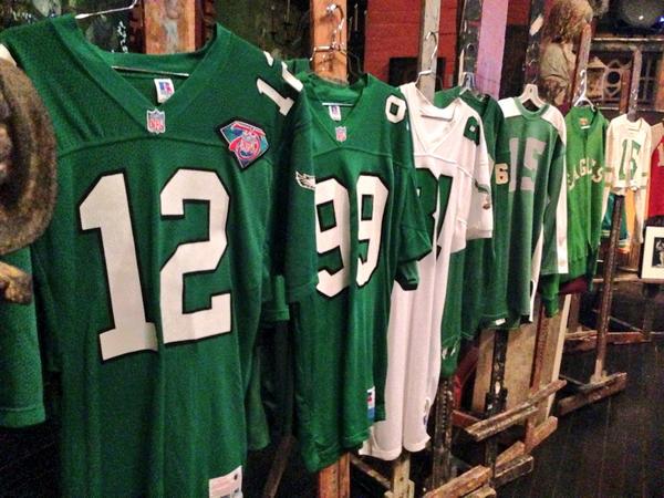 eagles uniforms through the years