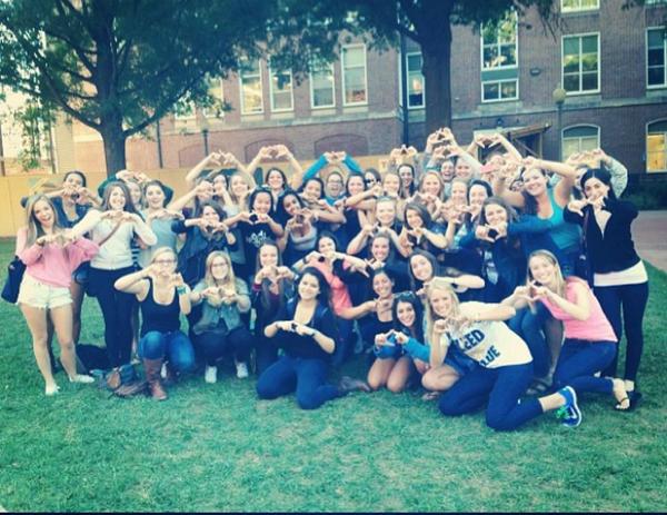 #womanlyalwayswednesday to PC'13! Can't wait to welcome PC '14 in 6 days 🙅🙆👑🎈