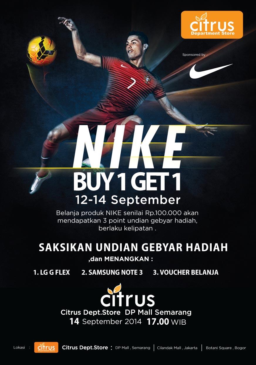 Nike buy one 2025 get one free