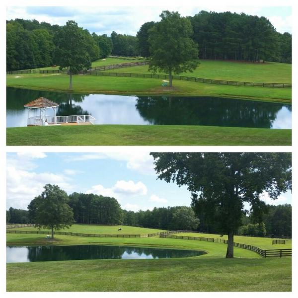 JoshNangle's tweet image. #WidthUs MT @larry_winters: Wednesday, Saturday #3. This is my view today from our deck at the Farm. #visionweekend http://t.co/e5prUAx0PS”