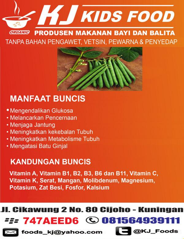 KJ_Foods's tweet photo. Tahukah anda manfaat dan kandungan buncis? @abah_oman http://t.co/nhM8rGKBtK