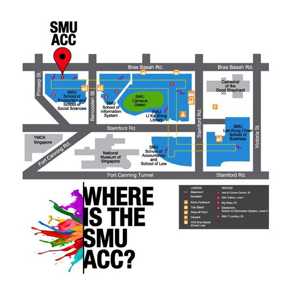 INDANCITY's tweet photo. Take the escalator down from #SMU School of Economics nearest to SOTA #indancity and turn left to ACC! #stepscolours http://t.co/cQNKXuCjuG