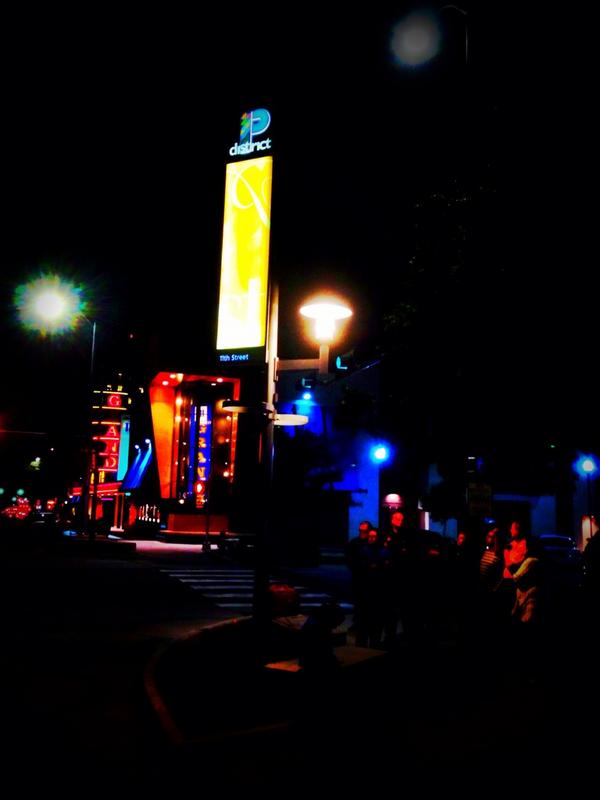 A new night light for the district. #LNK