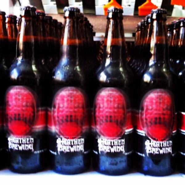 Heathen_Brewing's tweet image. A tease of what&apos;s to come.  Releasing Halloween!  #craftbeer #heathenbrewing #funprojects