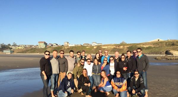 NAWLA1893's tweet photo. #NAWLA #WoodBasics14 road trip to Newport, OR and @RogueAles! http://t.co/XyOmb07Pri