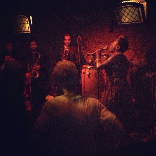 Last night was special with Sharon Jones and The Dap Kings live at The Odd Fellow. <a href="/sharonjones/">Sharon Jones</a> @The Dap_Kings