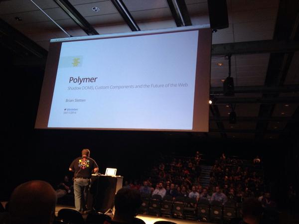 ixchelruiz's tweet image. Ready for polymer! Maybe it&apos;s the coffee, or the topic but I&apos;m alert, attentive and expectant! #javazone2014