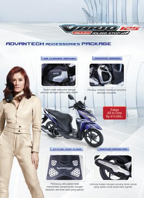 Lengkapi tampilan Honda Vario-mu jd makin keren dgn Honda Genuine Accessories! #HondaJuara