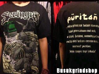 BusukGM's tweet image. Ts Seringai - Puritan | size M,L,XL | Idr 125.000