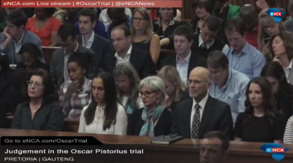 beardedwiseman's tweet photo. I see Wednesday Addams is in the Pistorius corner today. #OscarTrialVerdict #OscarTrial http://t.co/B2TpyOOTk4