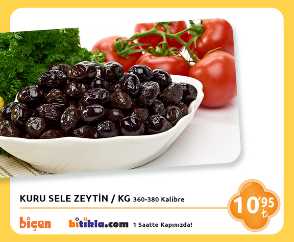 Bicenmarket's tweet photo. #Şarküteri Reyonumuzda Bugün; #Kuru #Sele #Zeytin KG 10,95 ₺ #Bitıkla http://t.co/Cy7qXxiVzt 'la 1 Saatte kapınızda. http://t.co/eJ0uulX4JJ