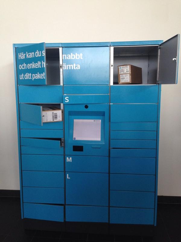 klashjort's tweet photo. Här ser ni #paketautomaten och den kommer kanske till #förpackningslogistiks 20-års jubileum. http://t.co/zD0m2qfZeL