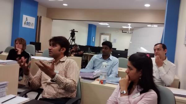 Leah_IREM's tweet photo. @IREM_info IREM Curriculum Overview Seminar kicks off in Mumbai, India http://t.co/QNJLhJohH7