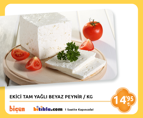 Bicenmarket's tweet photo. #Şarküteri Reyonumuzda Bugün; #Ekici #Beyaz #Peynir KG 14,95 ₺ #Bitıkla http://t.co/Cy7qXxiVzt 'la 1 Saatte kapınızda http://t.co/tQAyBQzCXs