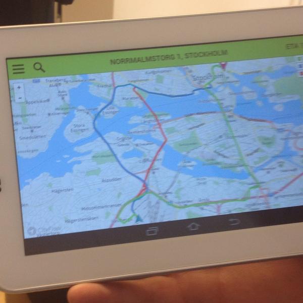 Tittade in på <a href="/SUP_46/">SUP</a> .@Mindconnect ökar sin kundkrets.hjälper förare välja rätt väg- framkomlighet=IT. #sthlmtech