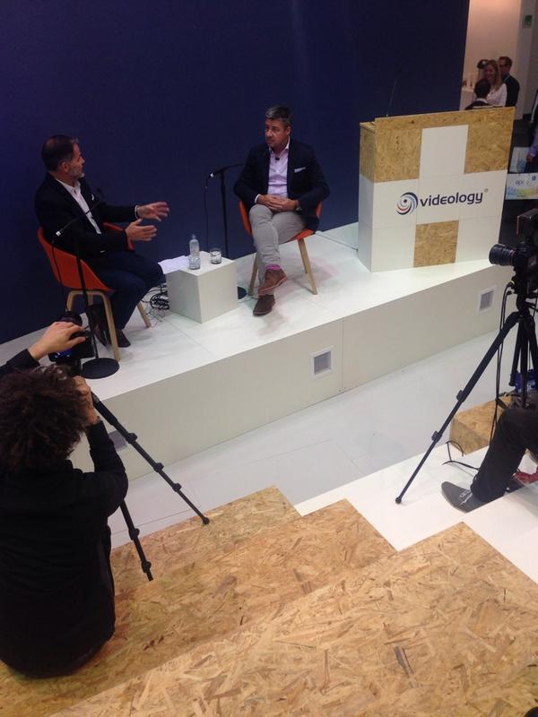 VideologyGroup's tweet image. Up next on stage, Franz Vermeulen, SVP @FreeWheel (@comcast) w/ @tkawaja for @Beet_TV #dmexco #adtechecosystem