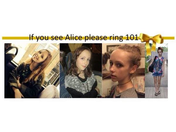 ktandchris's tweet photo. @EalingArts Pls RT #FindAlice #FindAlice ty  @findalicegross http://t.co/GoTmatxlFx
