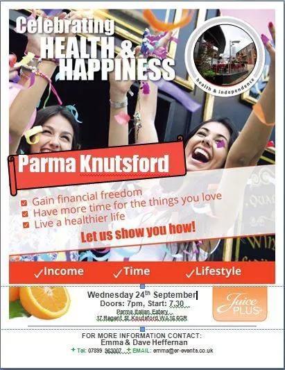 <a href="/ParmaKnutsford/">PARMA Knutsford</a> be sure to retweet our next event please. Recommendations are the key to success ;-)