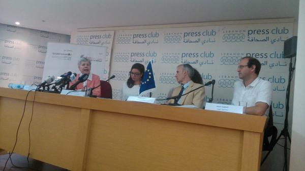 #EUnLebanon supporting the cause of #disappeared in #Lebanon w @actforthe disapeared <a href="/Legal_Agenda/">Legal Agenda</a> <a href="/abaad/">ABAAD</a>.