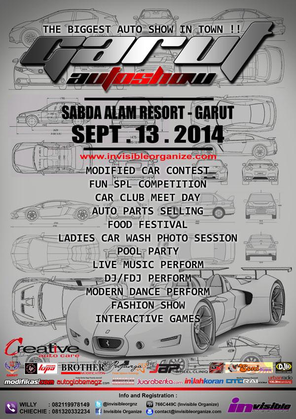 Garut Auto Show 13sept14 at Sabda Alam Hotel - info: invisibleorganize.com  #invisibleorgnz #garutautoshow2014