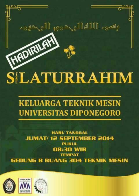 bagi seluruh warga HMM diharapkan hadir di acara SILATURAHIM di ruang B 304 jam 8.30 <a href="/mechanique09/">MESIN 2009 undip</a>  <a href="/Mechsilver2010/">Mechanicalsilver2010</a>
