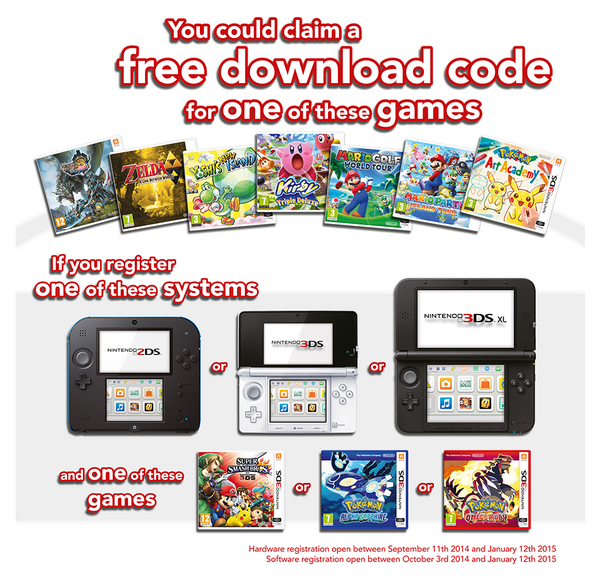 Nintendo Of Europe Check Out The Nintendo 3ds Winter 14 Bonus Game Promotion Starting On 3rd October Info Http T Co Zvjpqaicmw Http T Co Esekou8upd
