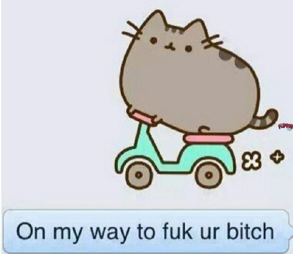 loloqadi's tweet photo. ON MY WAY TO FUCK YOUR BITCH! http://t.co/tYEaQcei2c