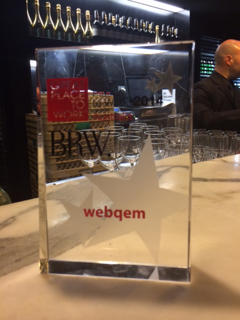 webqem's tweet photo. #18 on the #BRWBestPlacestoWork i2014, and 15 years in business, plenty to celebrate!! http://t.co/biDG5DRL92