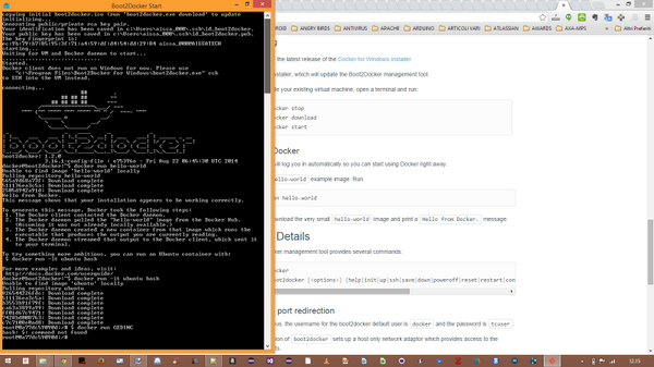 AissaTech's tweet photo. Start time: @docker installation on Windows 8: done! #hubdocker repository: created! :-) https://t.co/NBTQtlOmwb http://t.co/ANhIukZVr1