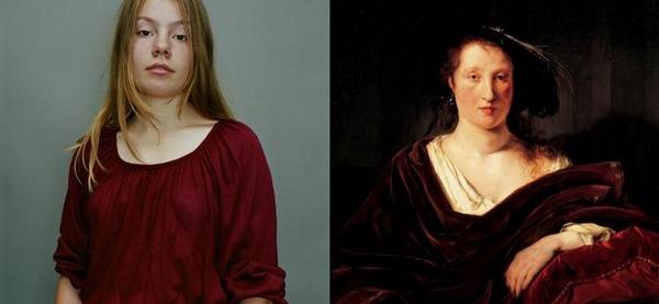 Great exhib of contemporary Conversation Pieces by <a href="/rinekedijkstra/">Rineke Dijkstra</a> vs 17th C portraits franshalsmuseum.nl/en/exhibitions…