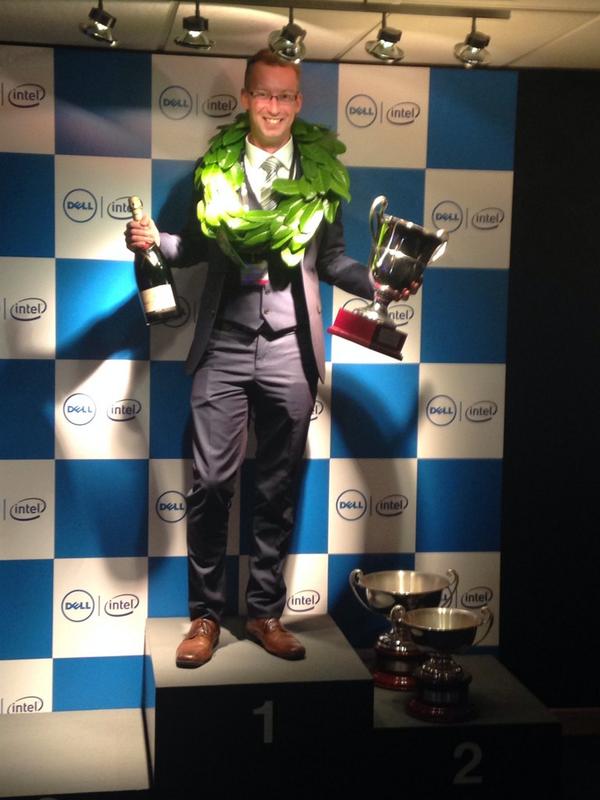 KevLinsell's tweet image. @razzezz at the @dell @WilliamsRacing  #mspevent winning for @DoMore_Adapt