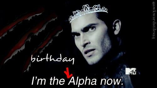 HAPPY BIRTHDAY TYLER HOECHLIN!!  Today, you are the birthday Alpha!!! :)) 