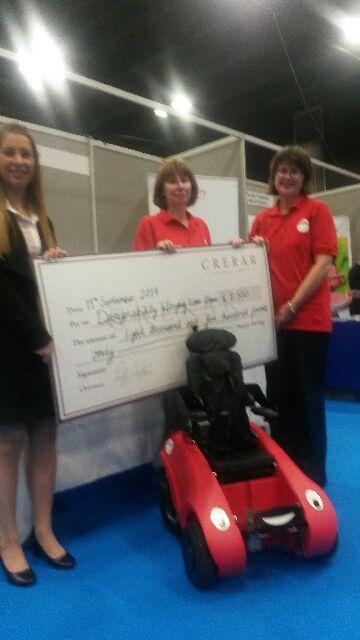 DesignabilityUK's tweet image. .@Kidz_Events #scotland with @CrerarHotels trust who have donated 2 more #wizzybugs to our loan scheme!!