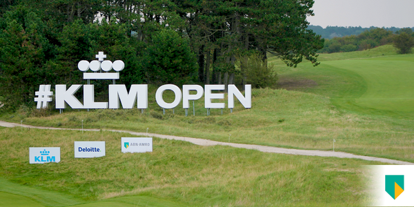 ABNAMRO's tweet photo. Het KLM Open is gestart! Volg het event via #KLMopen of download de app http://t.co/F2rwwwItTs #ABNAMROgolf http://t.co/igQX0KGUM5