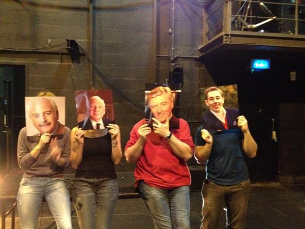 FitzandStapInc's tweet photo. Lurky! Lurky! OPENING tonight!! with 
Ireland's Showbiz Cream on hand to help us! @chutneywhims  @tigerdubfringe http://t.co/4lmx8Mo09u