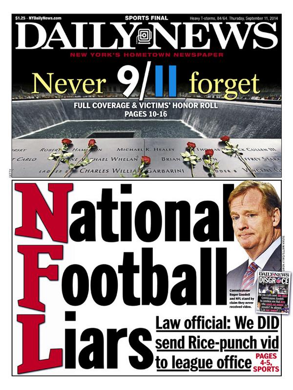NYDailyNews's tweet photo. #NeverForget: http://t.co/ytNHtnbvRk
National Football Liars: http://t.co/tckS8XHLdD http://t.co/Q00q33jZrL