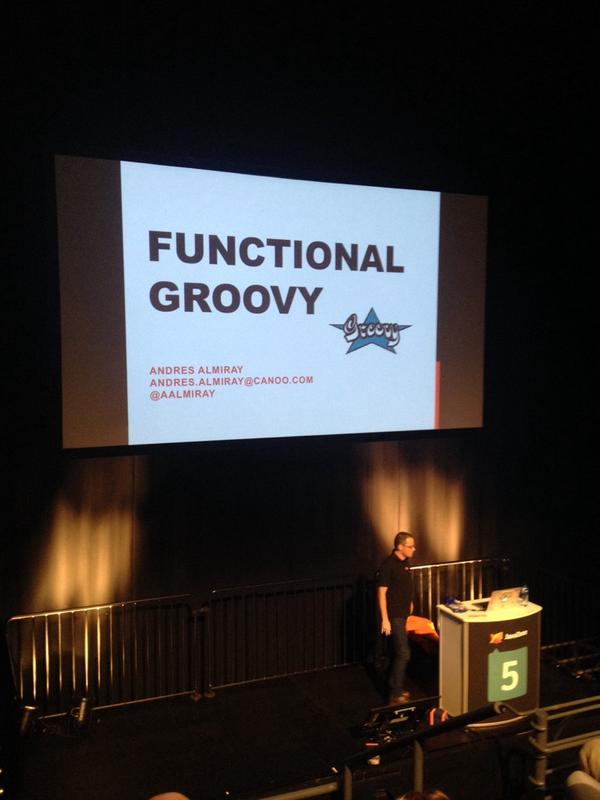 ixchelruiz's tweet image. Functional Groovy #javazone2014