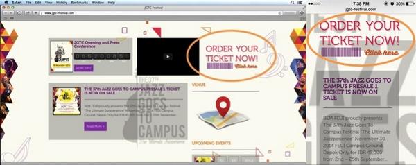 JGTCfestival's tweet photo. You can do it right from ur screen. You know that our website's accessible from both PCs &amp; mobile devices, don’t you? http://t.co/eVhCHvA9bU
