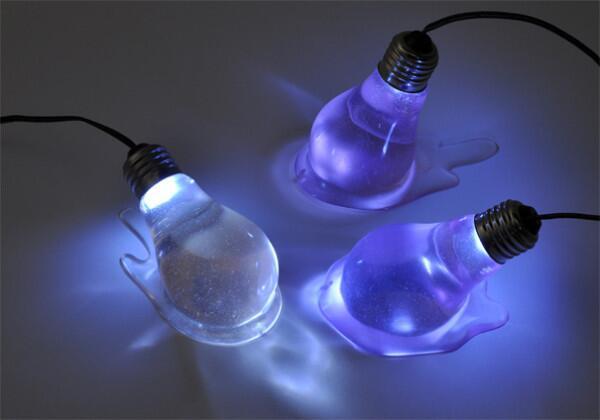 designsuteki's tweet photo. とろ～りとろける（ように見える）LEDライト。 http://t.co/DPYBRnFXOc
