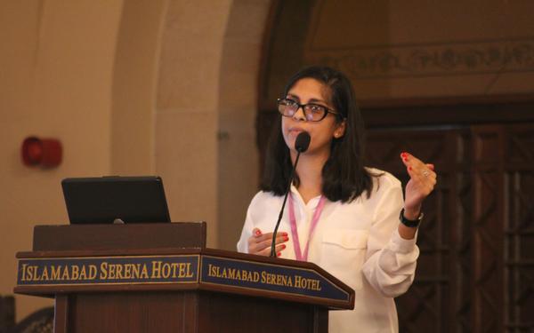 SarmedMujaddid's tweet photo. Natasha Lokhun, Comm. Manager at @The_ACU: Takes the Podium at #MDGs #HEbeyond2015 @HEbeyond2015 @COMSATSOfficial http://t.co/RG5vOYJzSh