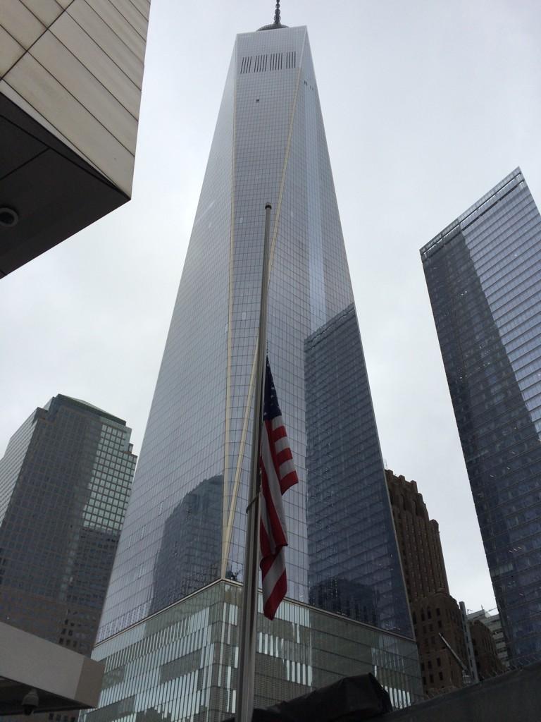 9/11 Memorial on Twitter "Flags are being flown at halfstaff to