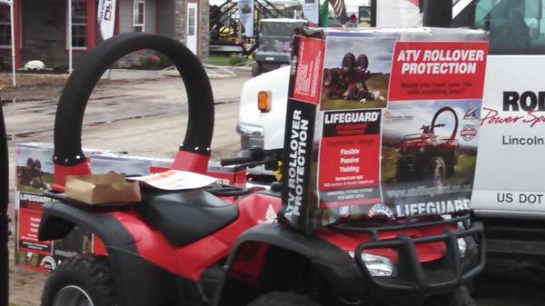 ATVLifeGuard's tweet image. Day 2 Thursday @ #HuskerHarvestDays. Rain is away and the cold is here...