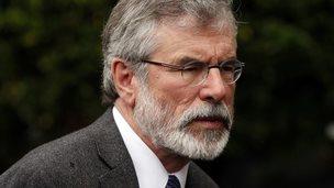 bbcnewsline's tweet photo. Gerry Adams says Northern Ireland's political process is "currently in serious difficulty"
http://t.co/cSp4h6KPaa http://t.co/TgMLJGgrC8