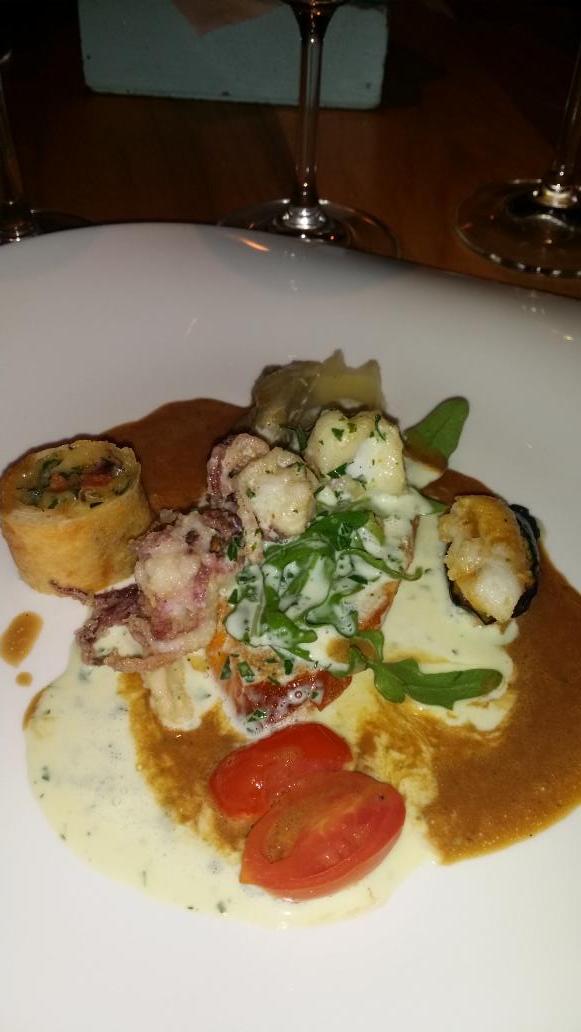 Cossypha's tweet image. Chenin tasting @foodbarn @foodbarn_deli fantastic. Pic of amuse-bouche